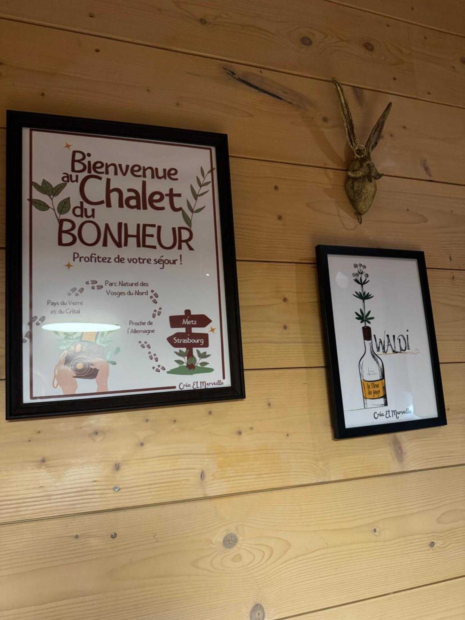 Le Chalet Du Bonheur A Soucht Buitenkant foto